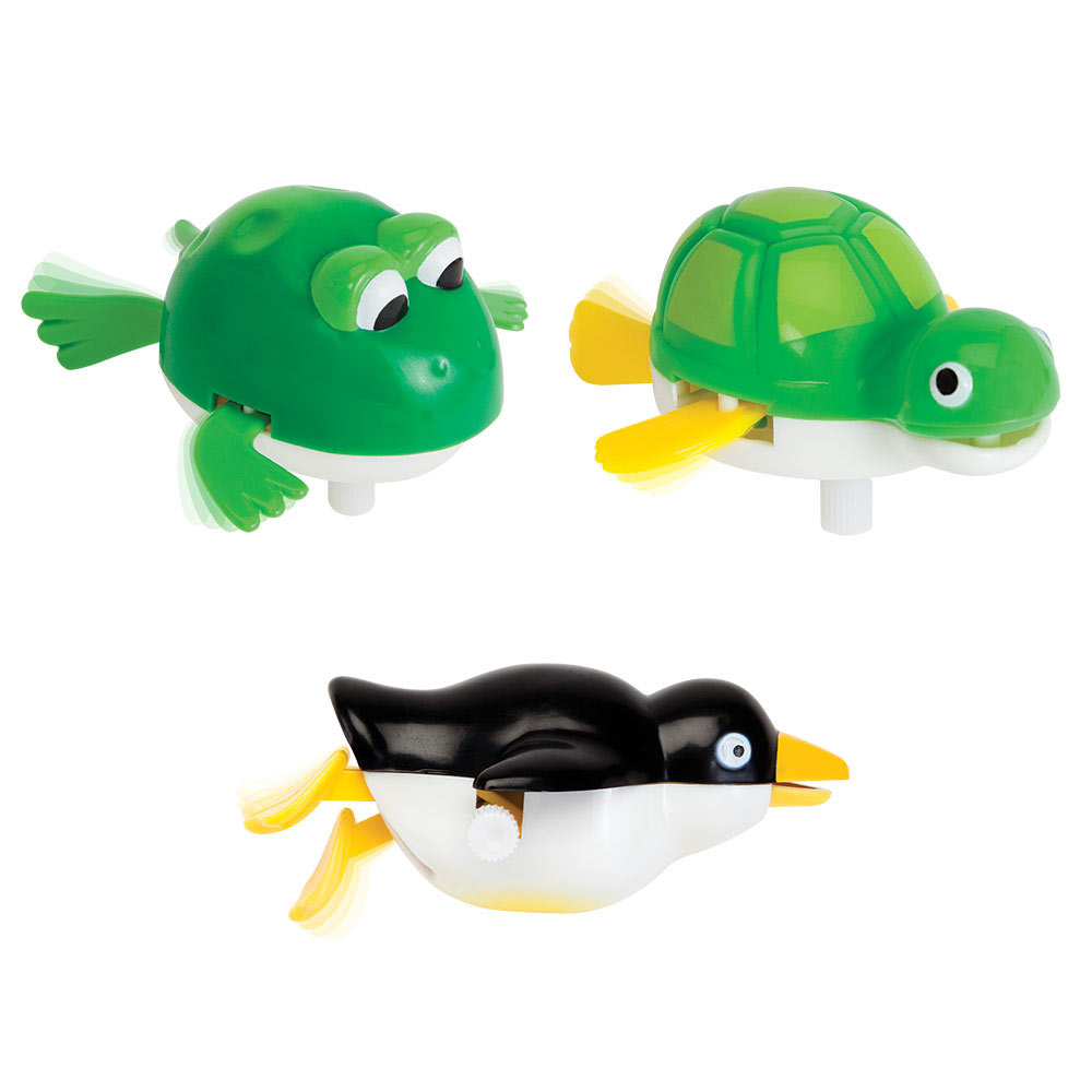 Wind-Up Swimmers