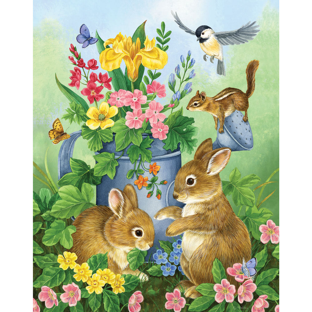 A Touch Of Spring 100 Large Piece Jigsaw Puzzle