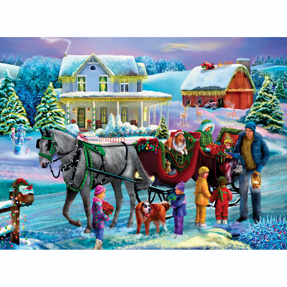 Holiday Cheer 300 Large Piece Jigsaw Puzzle