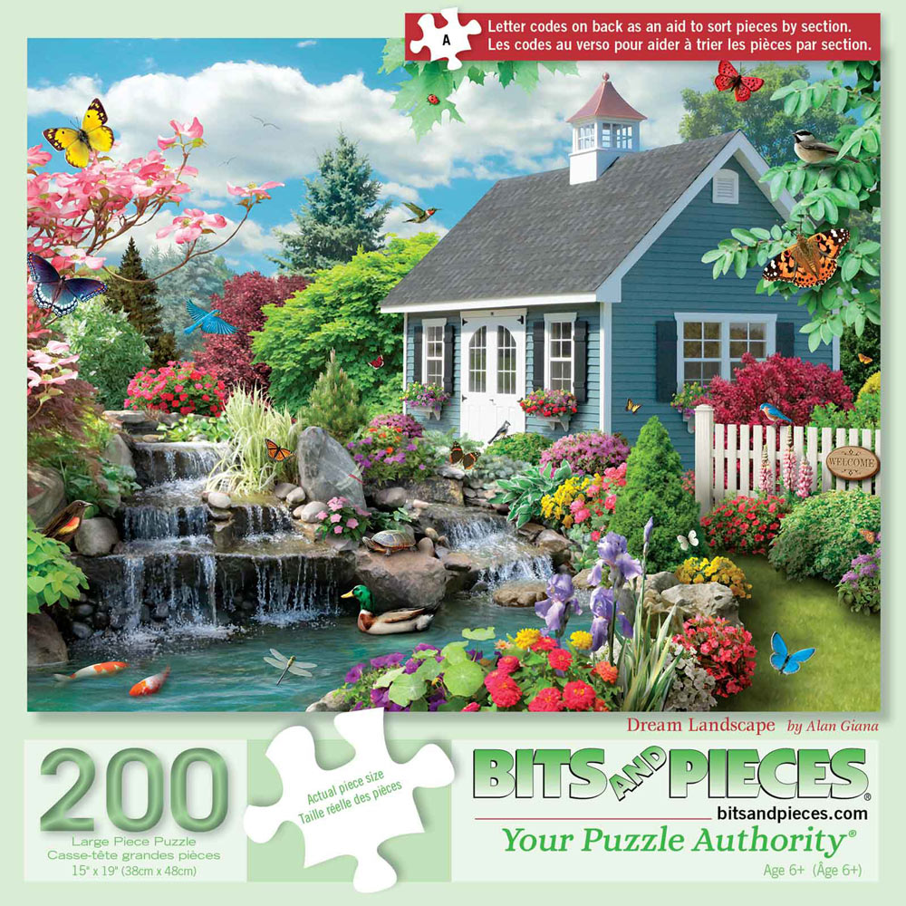 Dream Landscape 200 Large Piece Jigsaw Puzzle