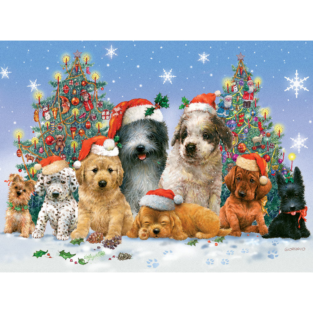 Canine Christmas 1000 Piece Jigsaw Puzzle