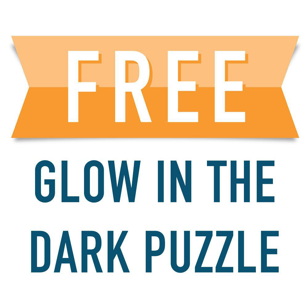 Free Glow-In-The-Dark Jigsaw Puzzle