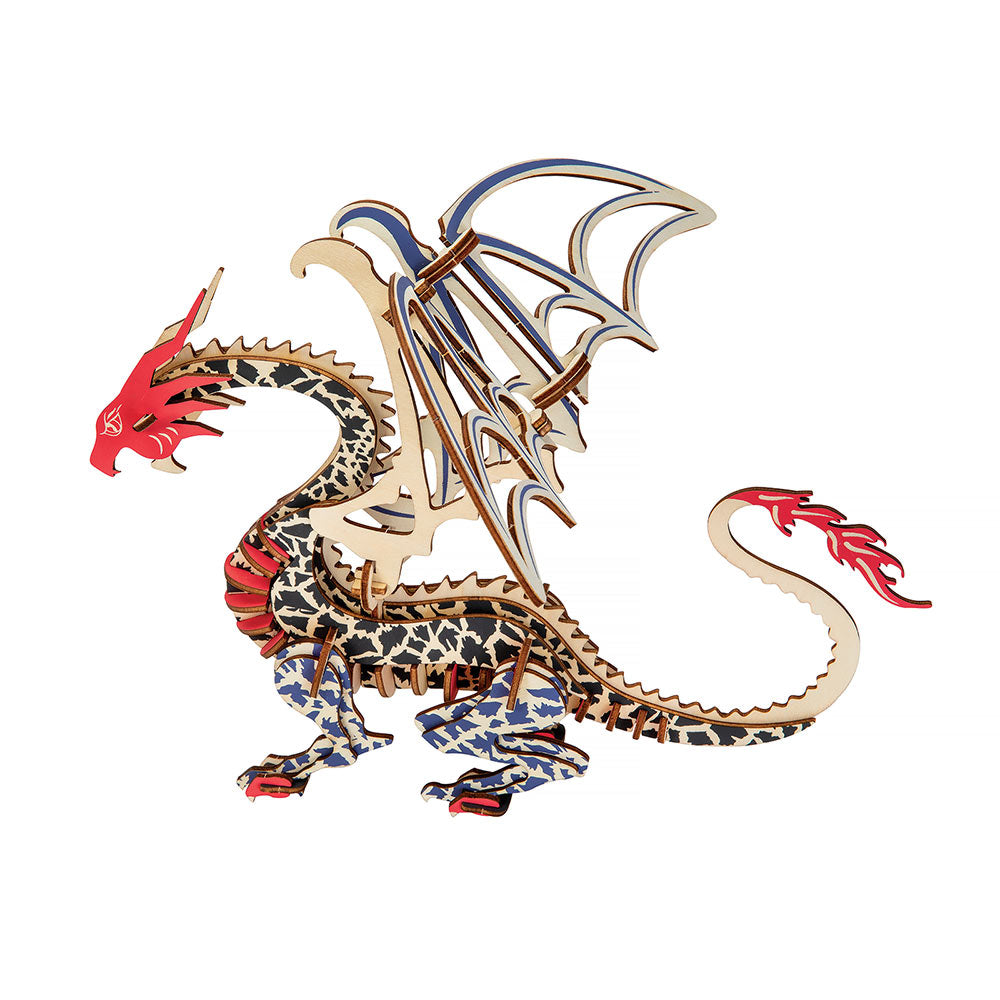 Three-Dimensional Flying Dragon Puzzle