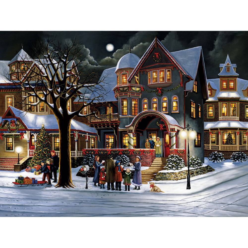 Set of 2: Hargrove Christmas Joy 500 Piece Jigsaw Puzzles
