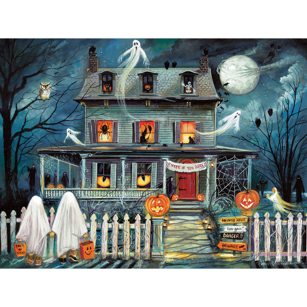 Enter If You Dare 1000 Piece Jigsaw Puzzle