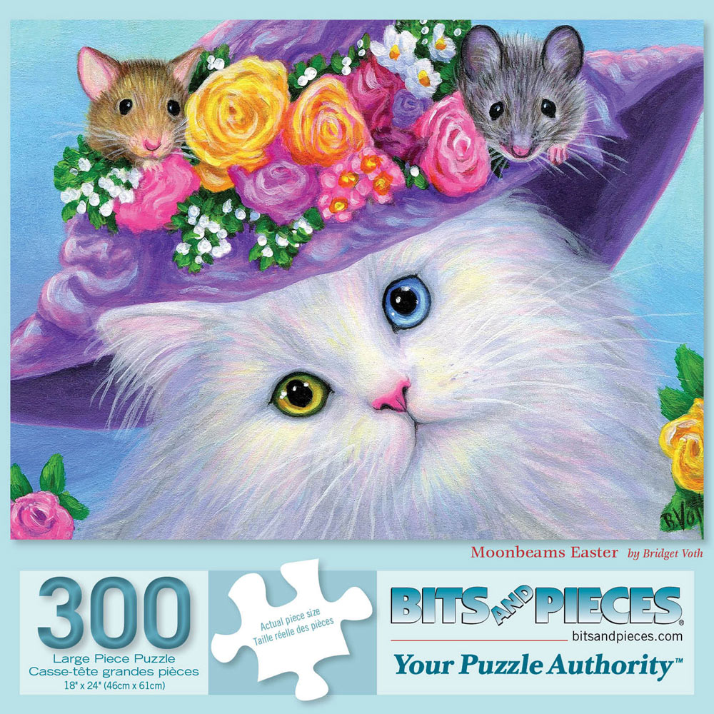 Moonbeams Easter 300 Large Piece Jigsaw Puzzle