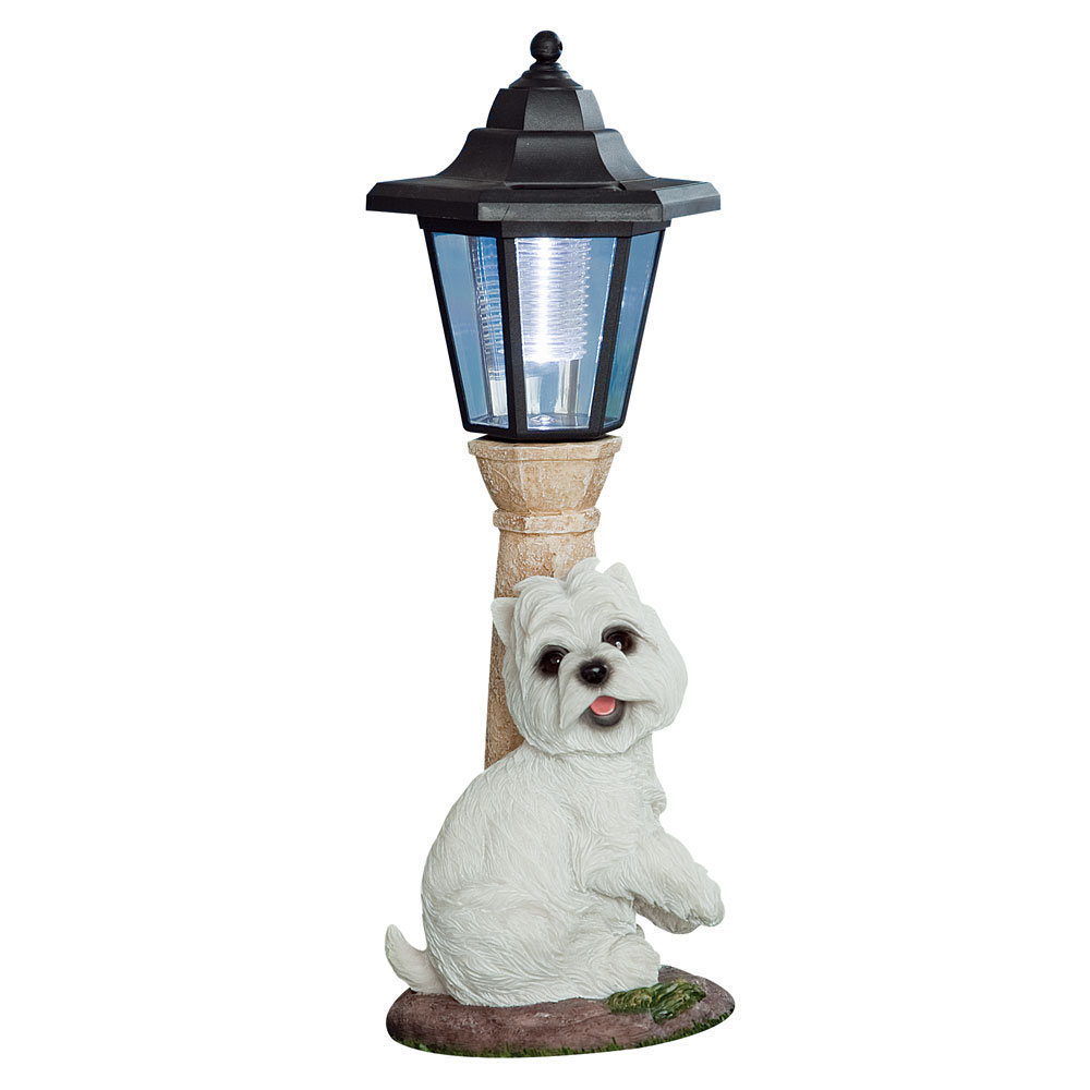 Solar Dog Breed Lantern- Westie