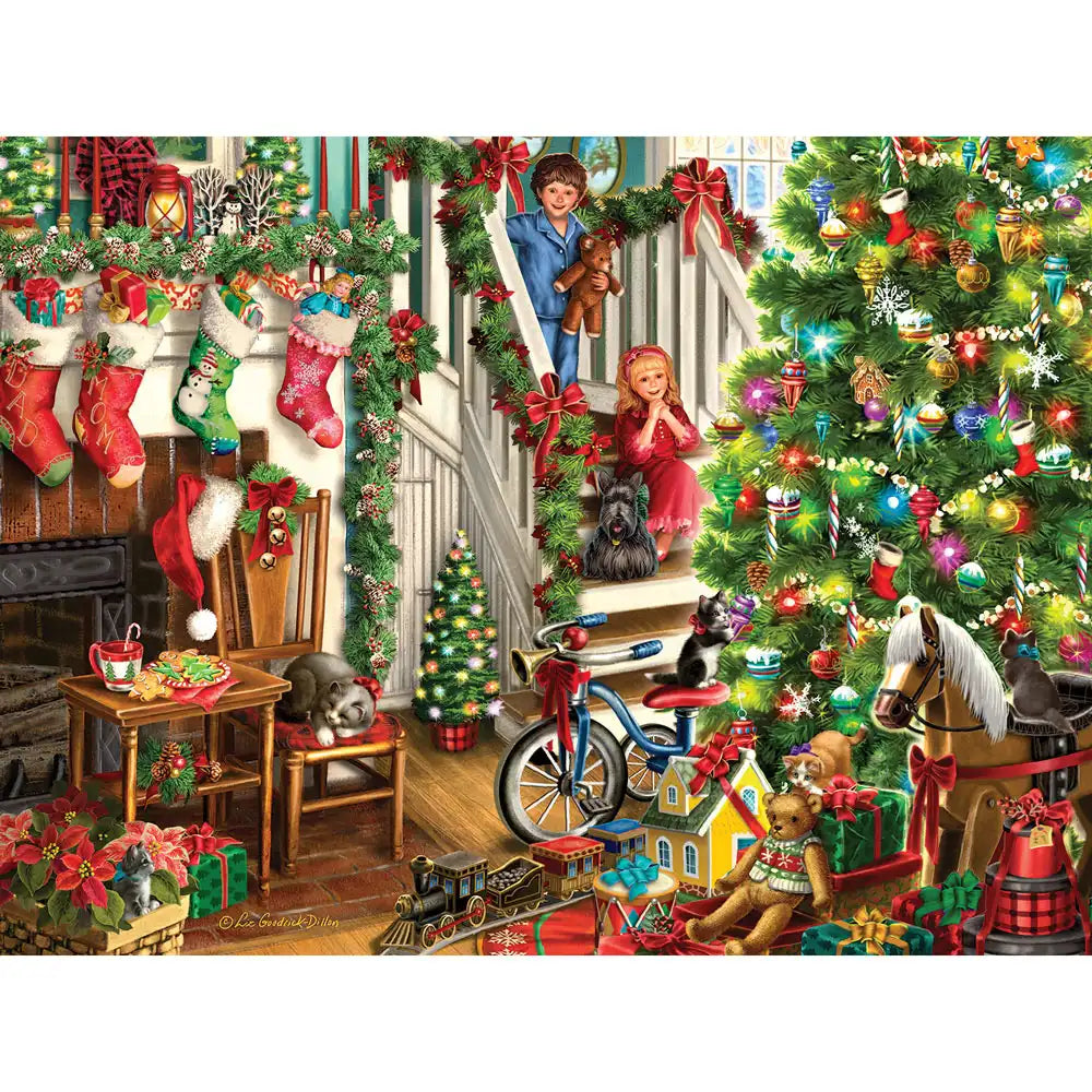 Christmas Morning Surprise 300 Large Piece Jigsaw Puzzle