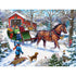 Old Fashioned Sleigh Ride 1000 Piece Jigsaw Puzzle