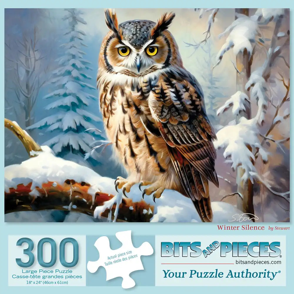 Winter Silence 300 Large Piece Jigsaw Puzzle