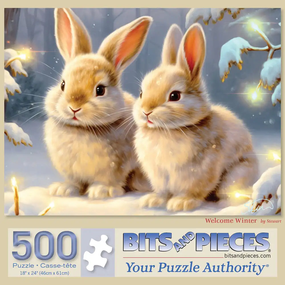 Welcome Winter 500 Piece Jigsaw Puzzle