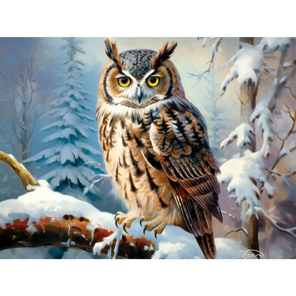 Winter Silence 500 Piece Jigsaw Puzzle