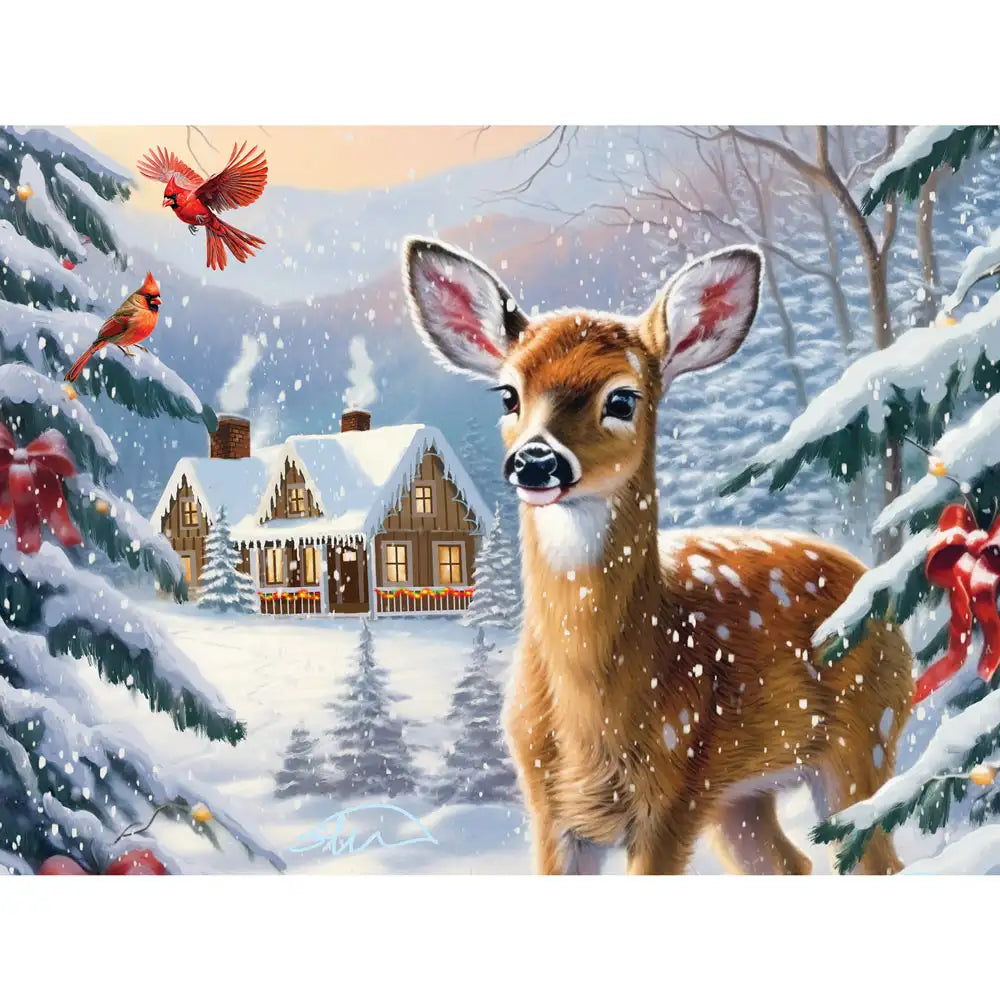 Winter Wilderness 500 Piece Jigsaw Puzzle