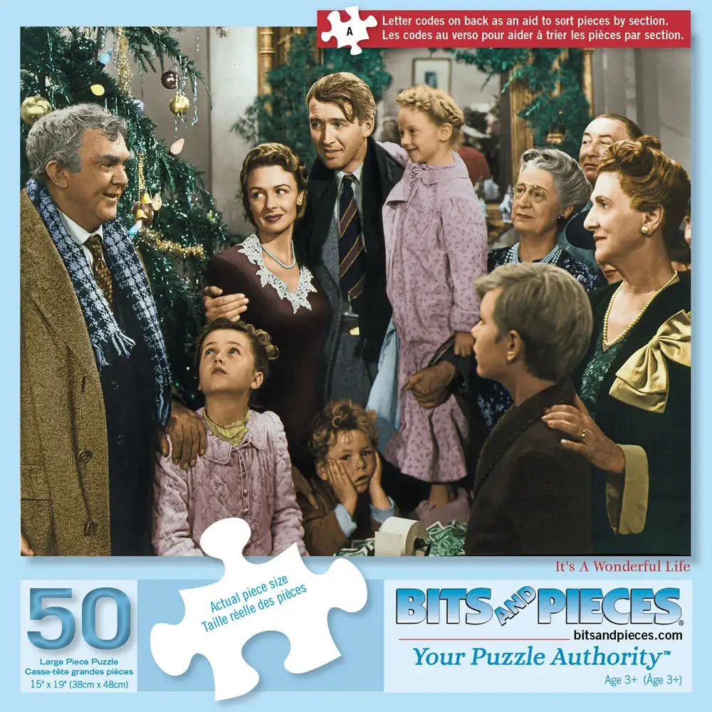 Its A Wonderful Life 50 Large Piece Jigsaw Puzzle