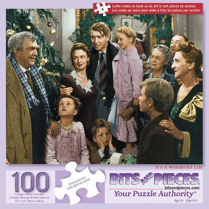 Its A Wonderful Life 100 Large Piece Jigsaw Puzzle