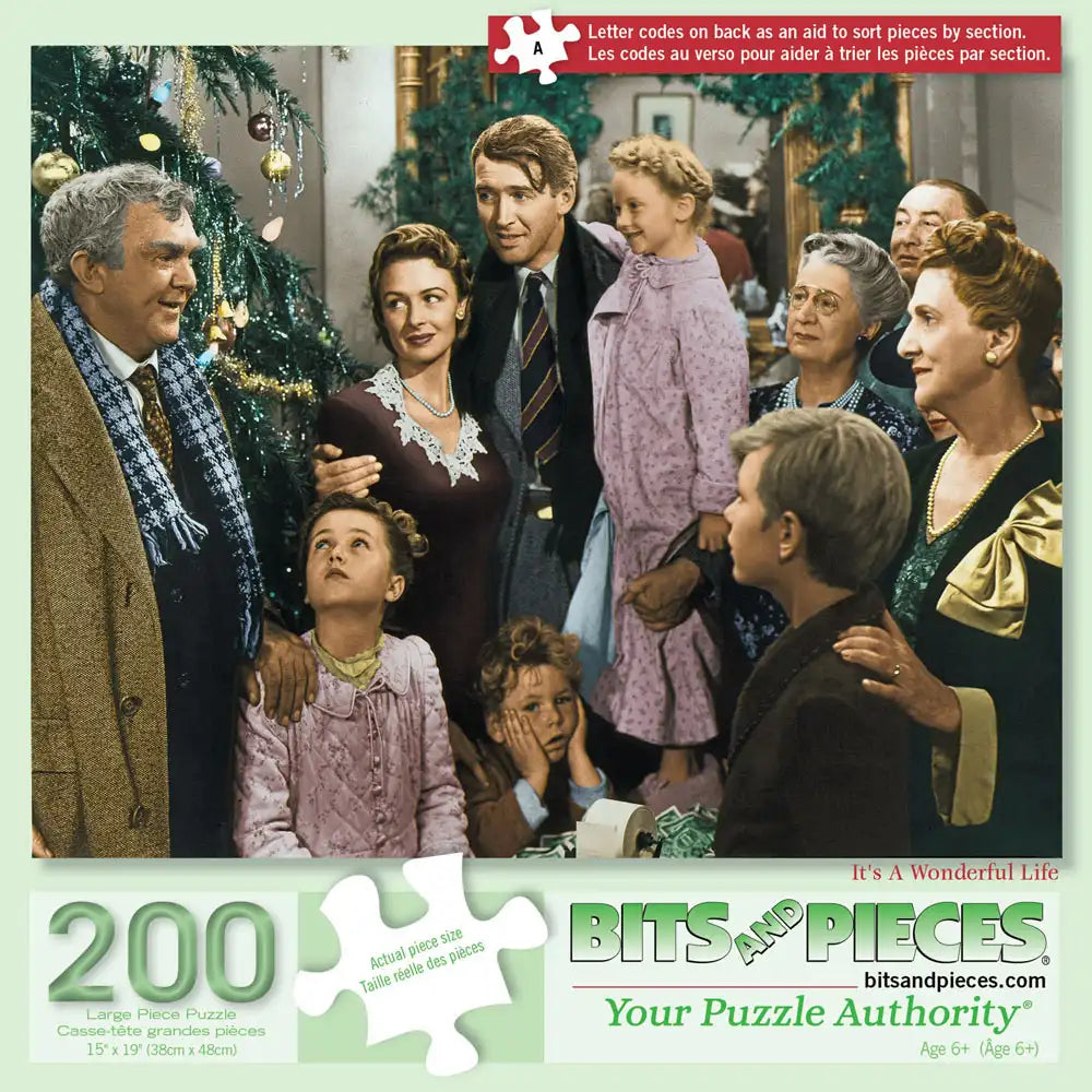 Its A Wonderful Life 200 Large Piece Jigsaw Puzzle