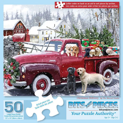 Christmas Delivery 50 Large Piece Jigsaw Puzzle