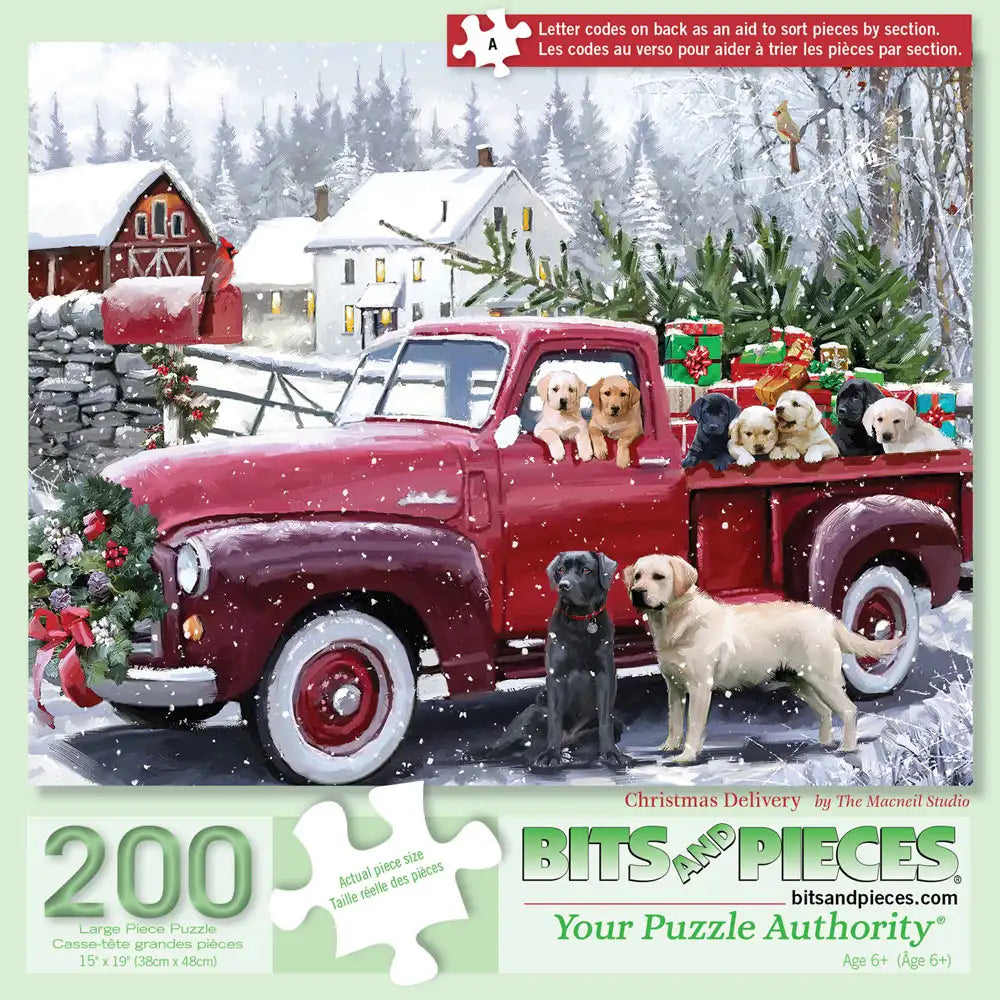 Christmas Delivery 200 Large Piece Jigsaw Puzzle