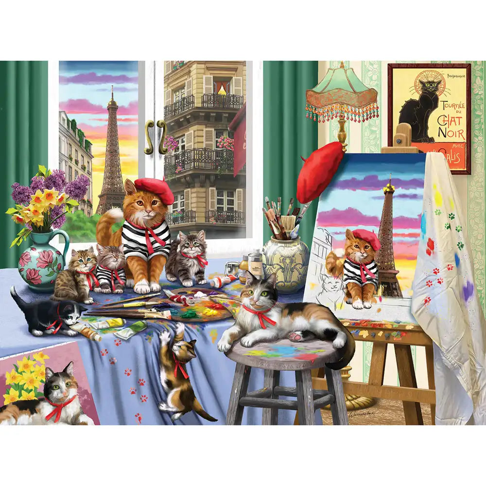 Parisian Models 300 Large Piece Jigsaw Puzzle