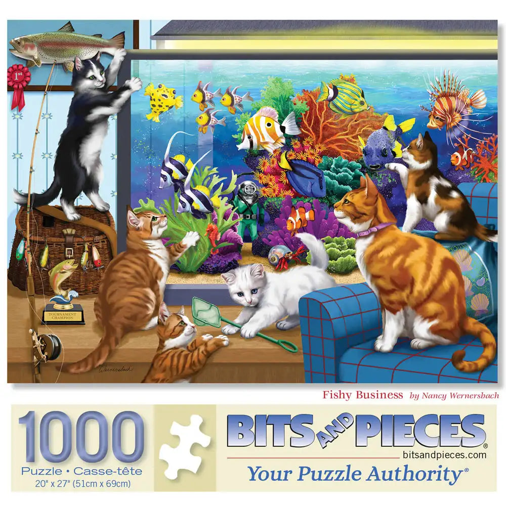 Fishy Business 300 Piece Jigsaw Puzzle