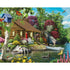 Cabin On The Lake 100 Large Piece Jigsaw Puzzle