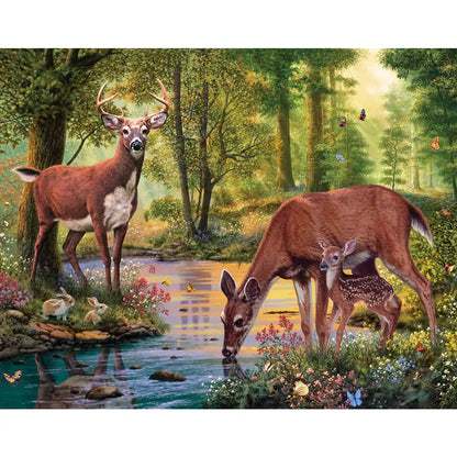 Woodland Stream 50 Large Piece Jigsaw Puzzle