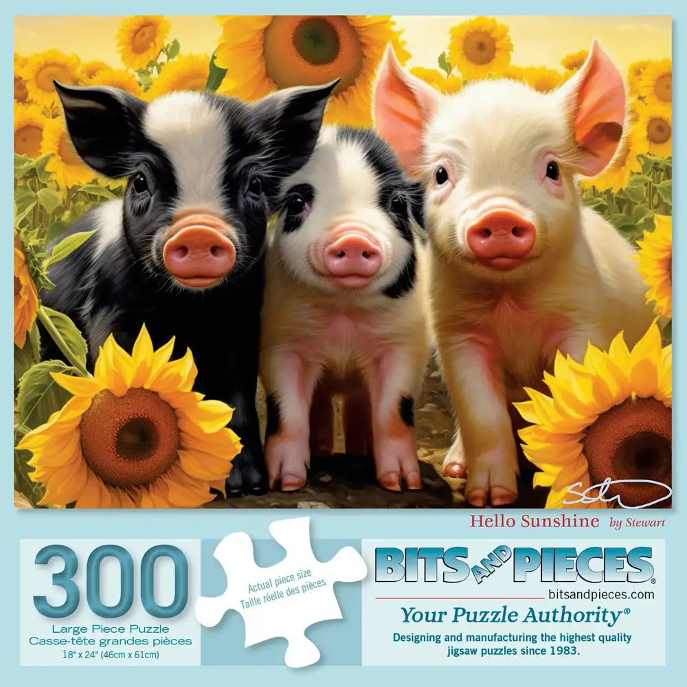 Hello Sunshine 300 Large Piece Jigsaw Puzzle