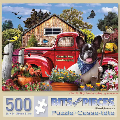 Charlie Boy Landscaping 500 Piece Jigsaw Puzzle