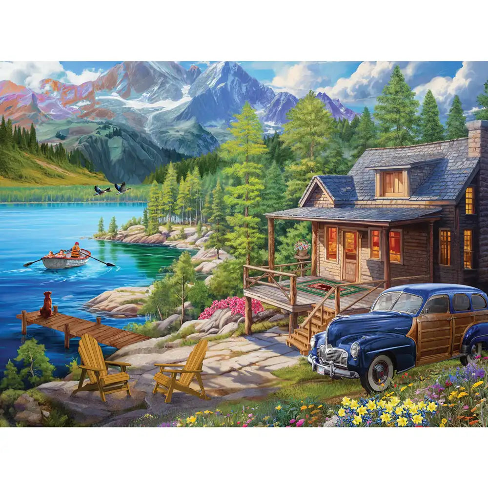 Cabin Getaway 1000 Piece Jigsaw Puzzle