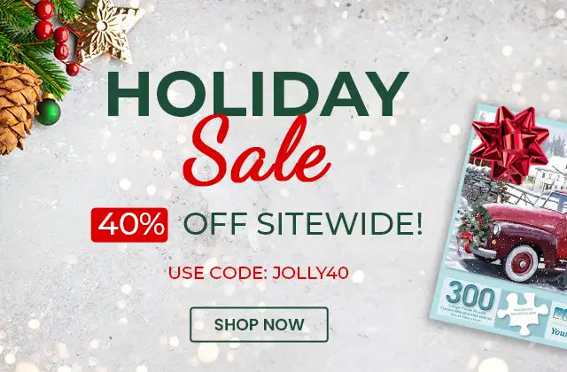 Holiday Sale: 40% Off Sitewide