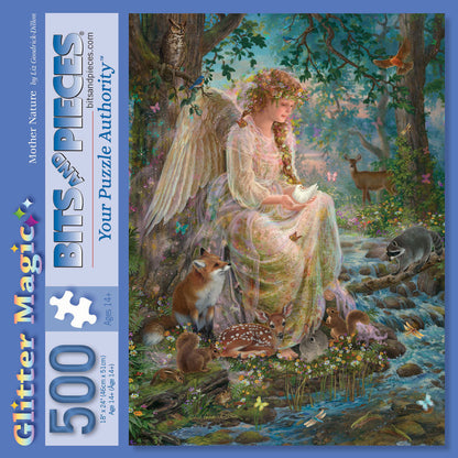 Mother Nature 500 Piece Glitter Effect Jigsaw Puzzle