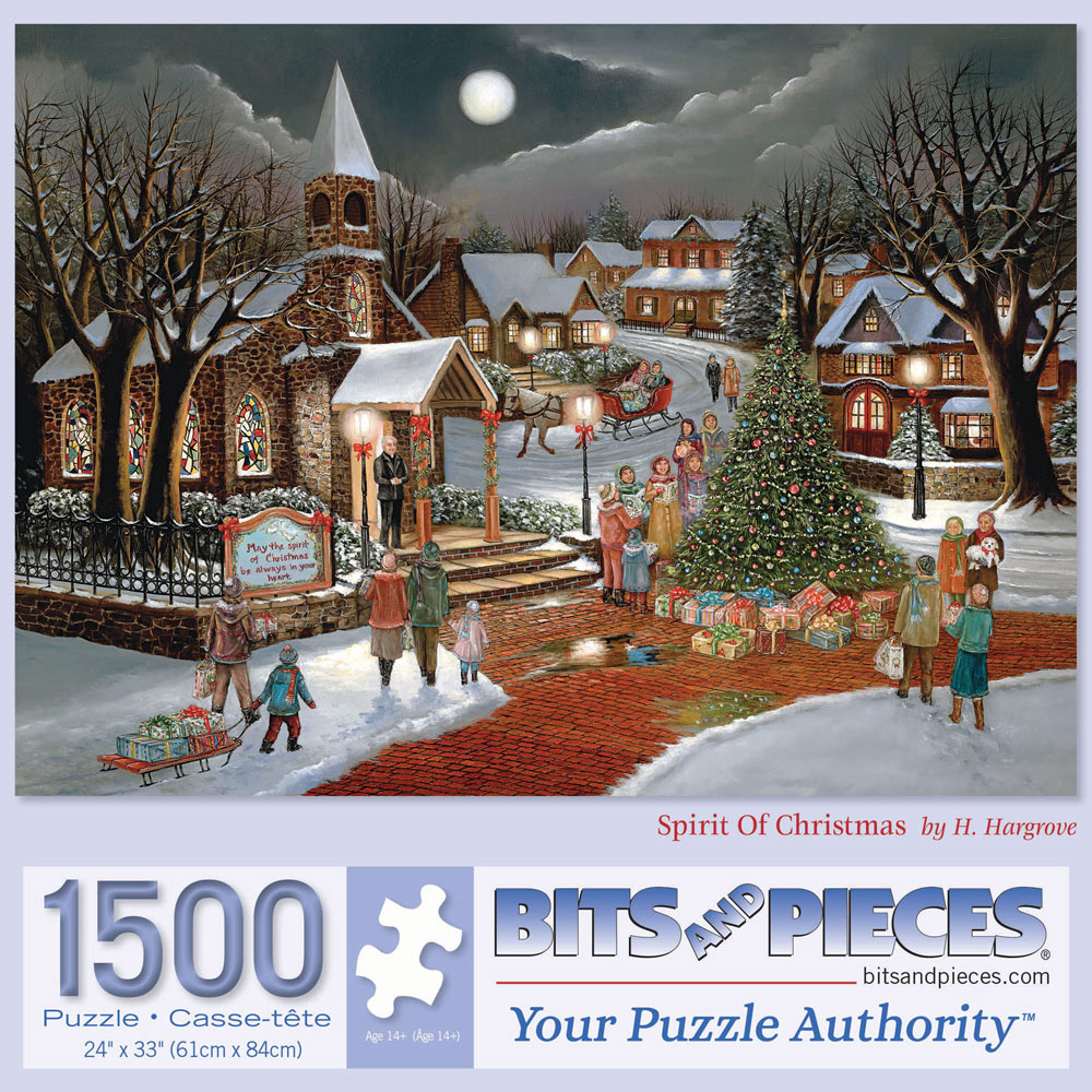 Spirit Of Christmas 1500 Piece Jigsaw Puzzle