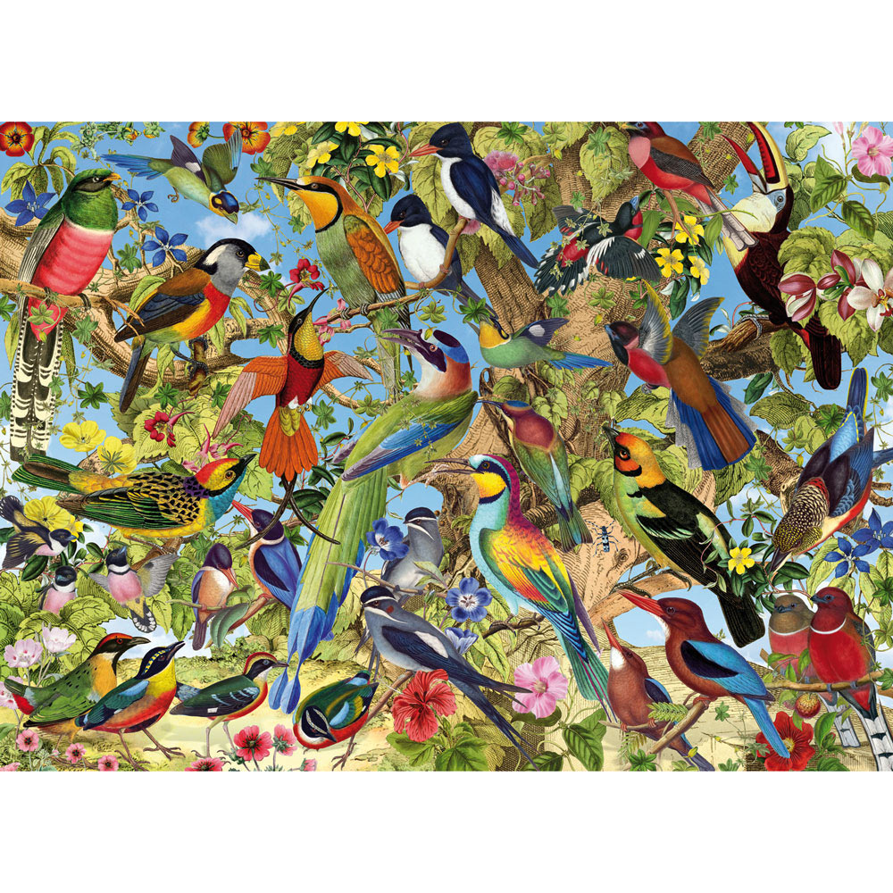 Fantastic Birds 1500 Piece Jigsaw Puzzle