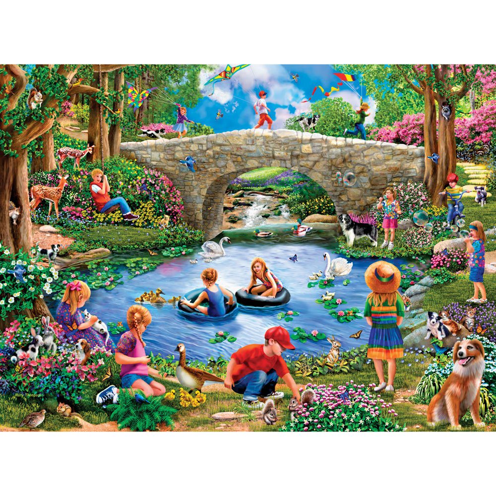 End Of Summer 300 Large Piece Jigsaw Puzzle