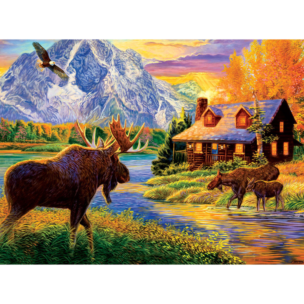 Autumn Glow 300 Large Piece Jigsaw Puzzle