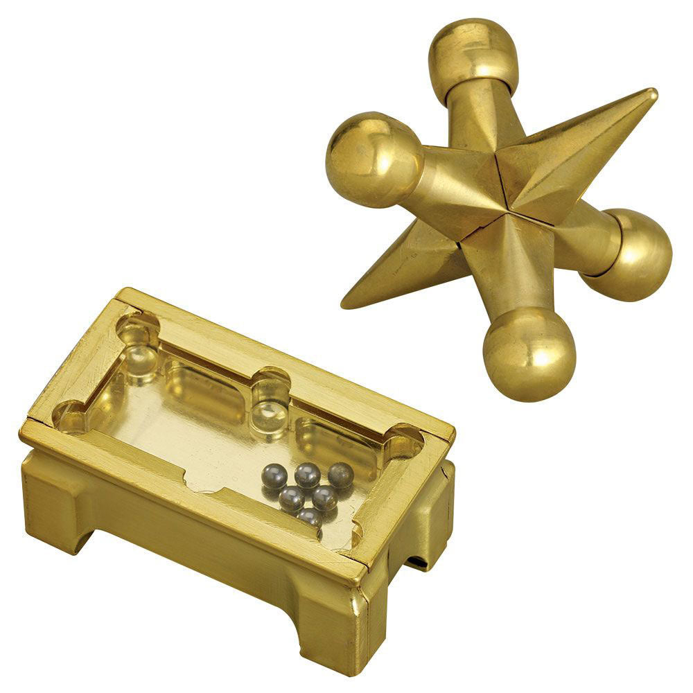 Set of 2: Pool Table Challenge and Brass Jax