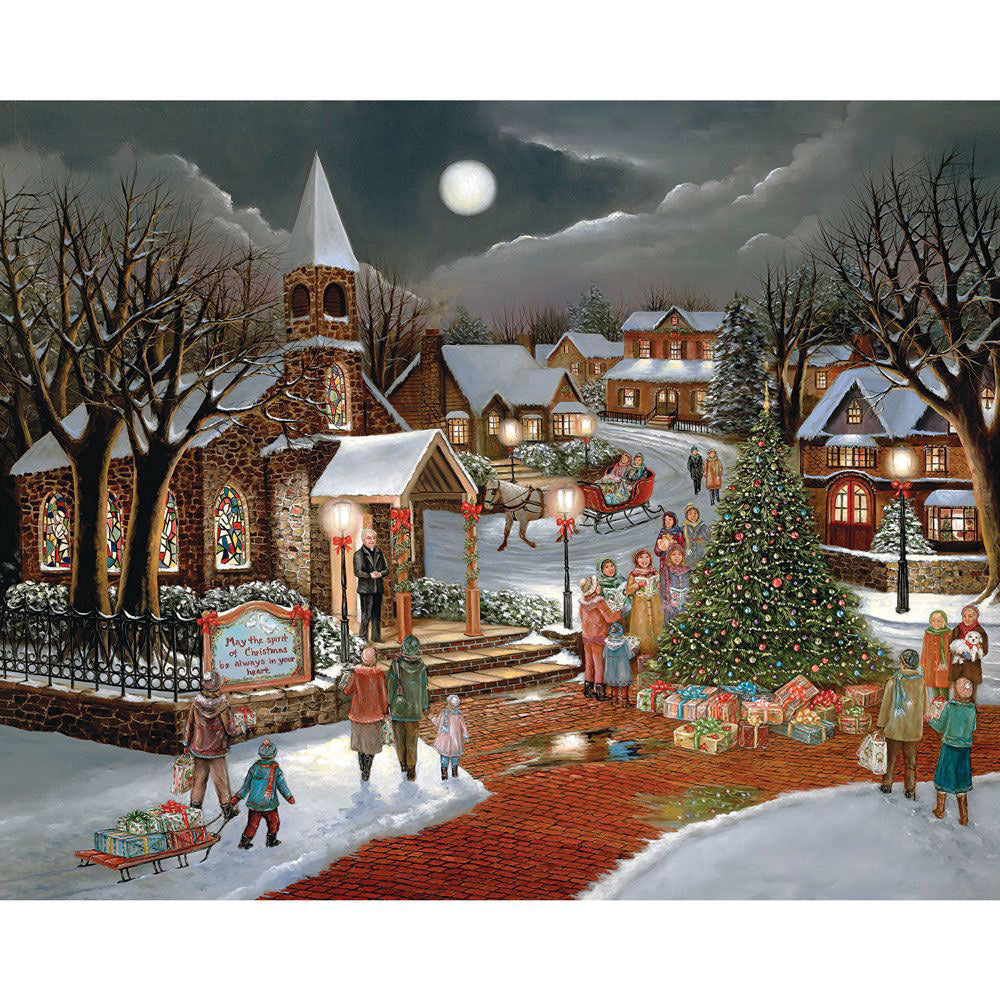 Spirit Of Christmas 300 Large Piece Jigsaw Puzzle