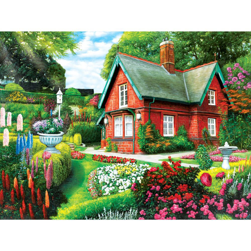 Summer Cottage 1000 Piece Jigsaw Puzzle