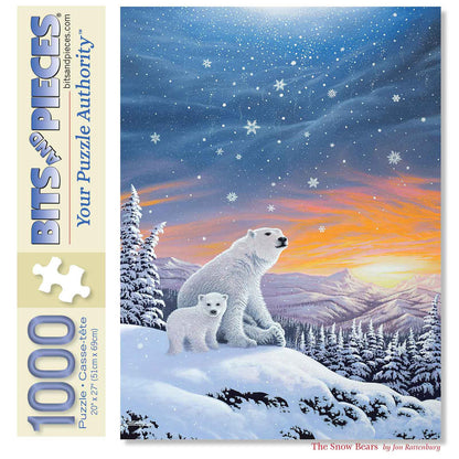The Snow Bears 1000 Piece Jigsaw Puzzle