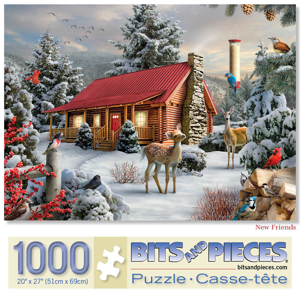 New Friends 1000 Piece Jigsaw Puzzle