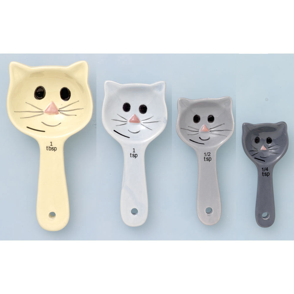 Cat Measuring Spoons - Set of 4