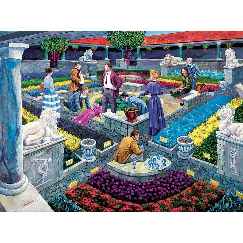 Murder At The Museum 1000 Piece Jigsaw Puzzle