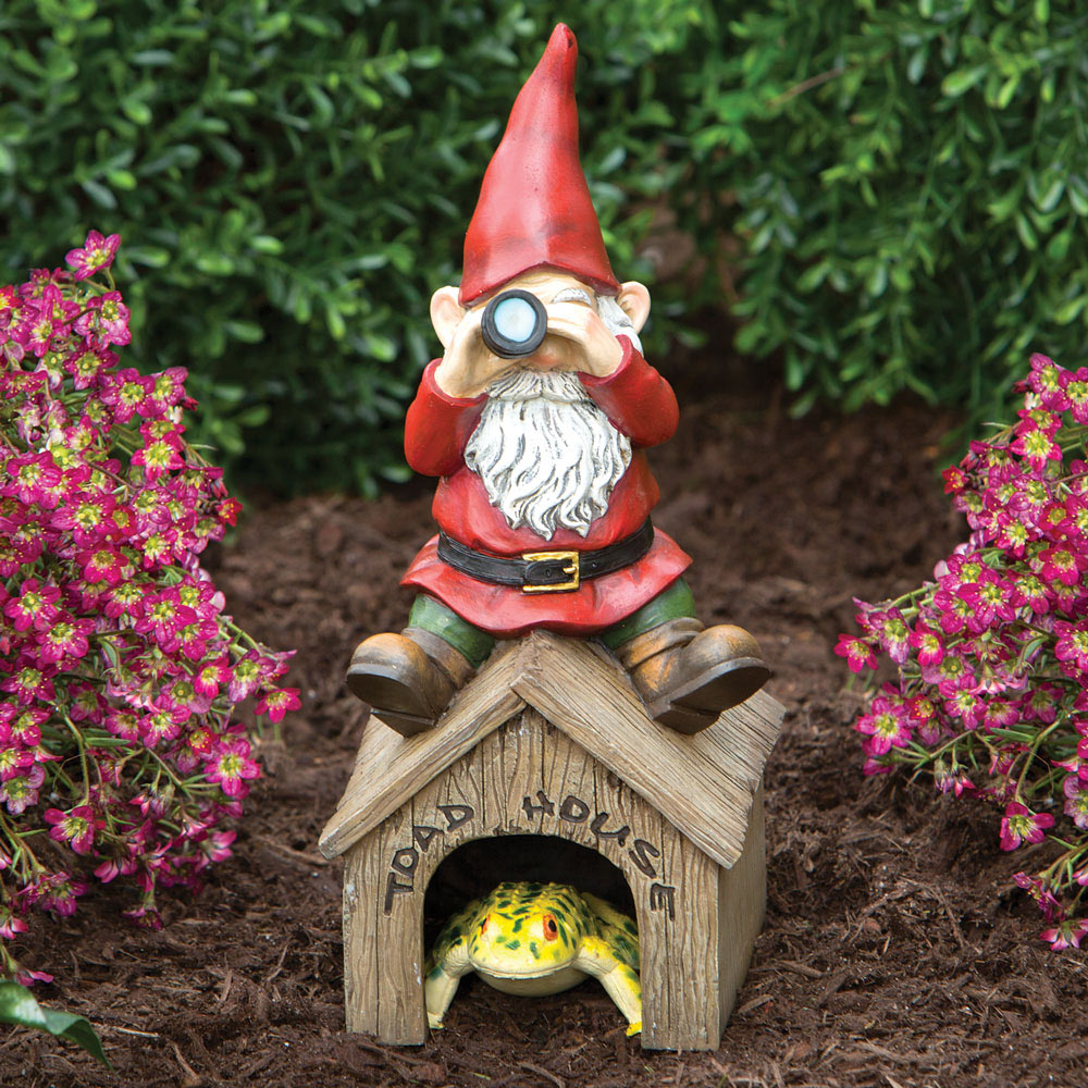 Garden Gnome Toad House