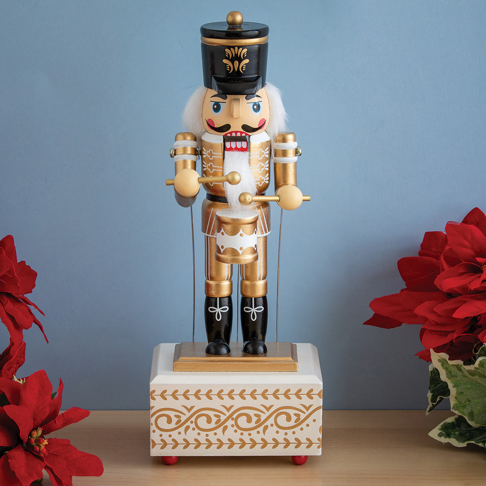 Animated Musical Nutcracker - God Rest Ye Merry Gentlemen