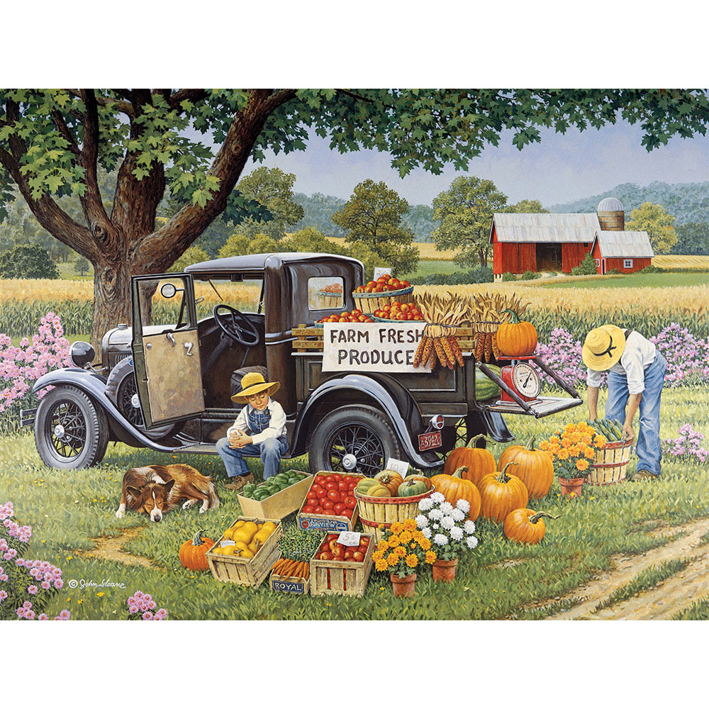 Home Grown 50 Large Piece Jigsaw Puzzle