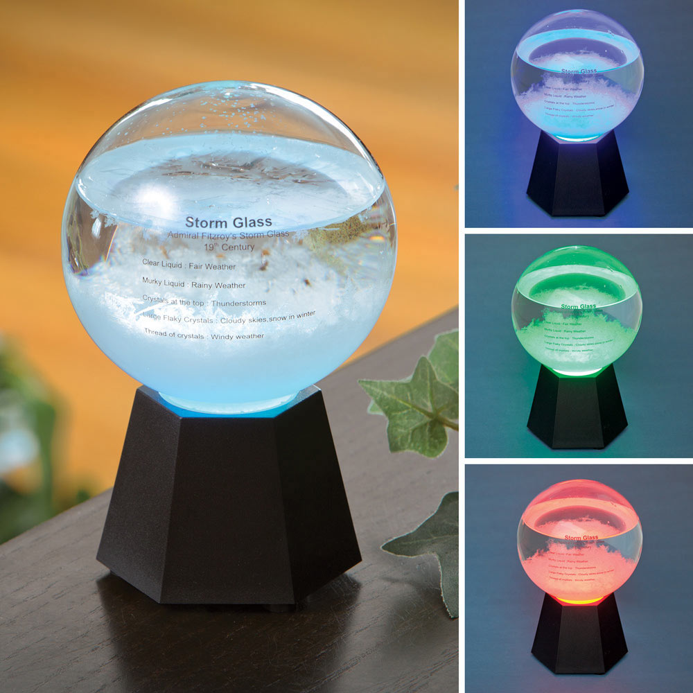 LED Colour Changing Fitzroy Storm Globe