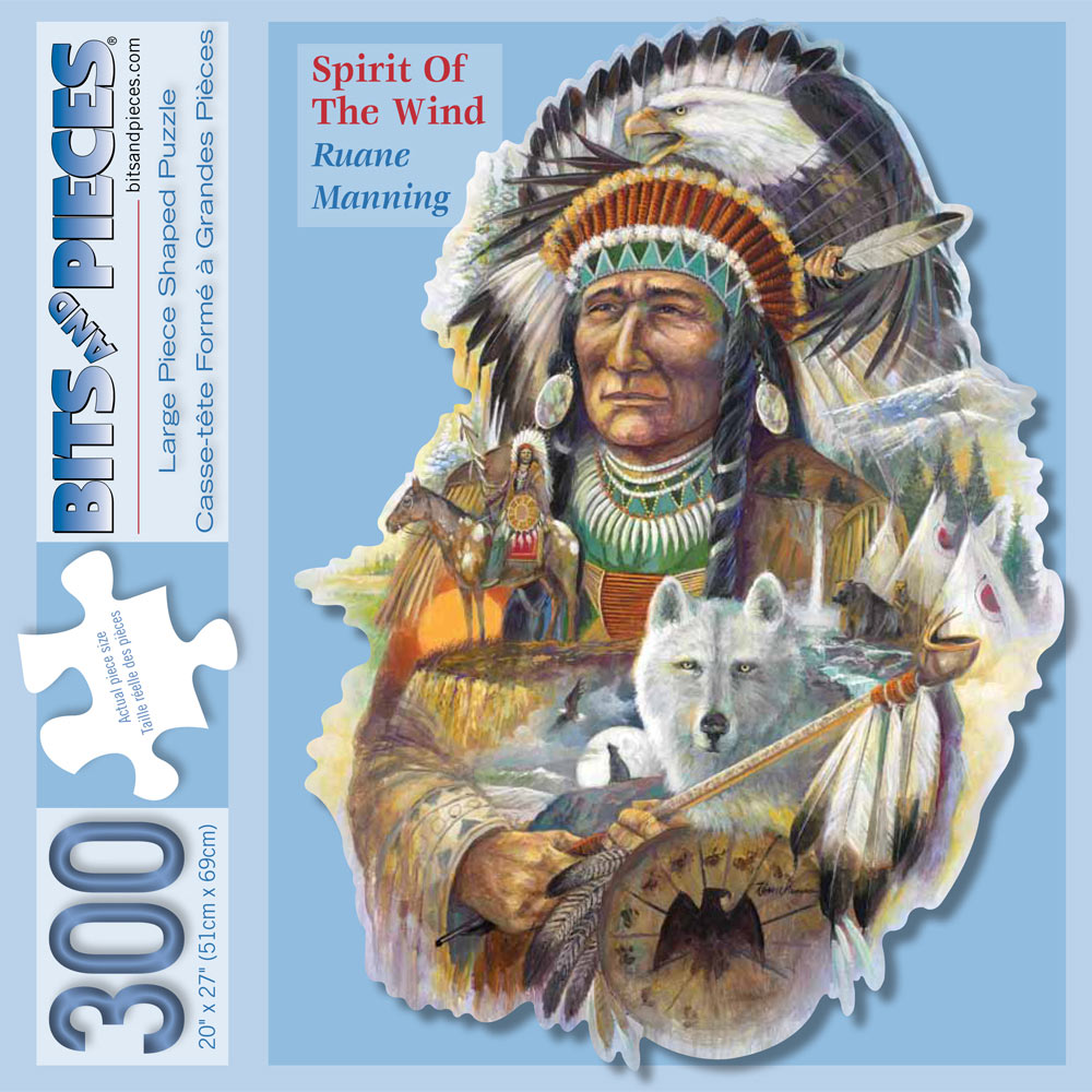 Spirit Of The Wind 300 Large Piece Shaped Jigsaw Puzzle