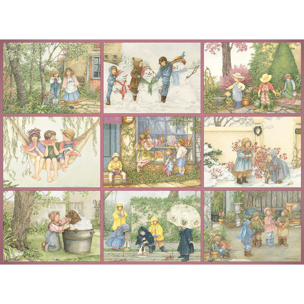 Childhood Memories Quilt 1000 Piece Jigsaw Puzzle