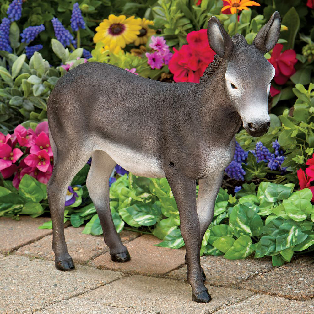 Diego The Donkey Motion Sensor Garden Sculpture