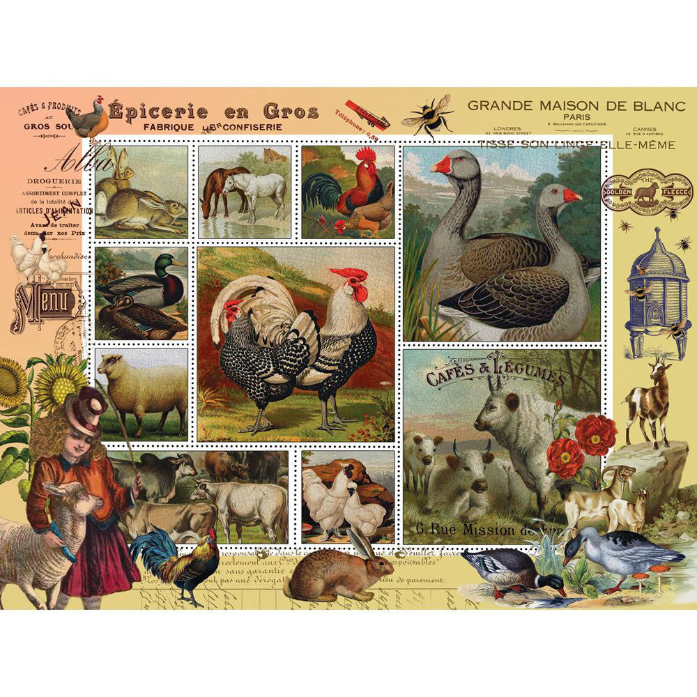 Farm Life 300 Large Piece Jigsaw Puzzle